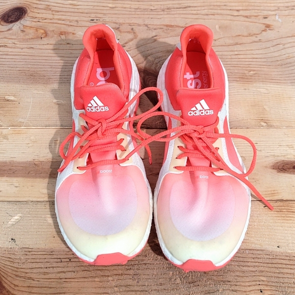 Adidas Climacross BOOST Golf Shoes Women's Orange White F33542 Size 7 - Picture 4 of 11